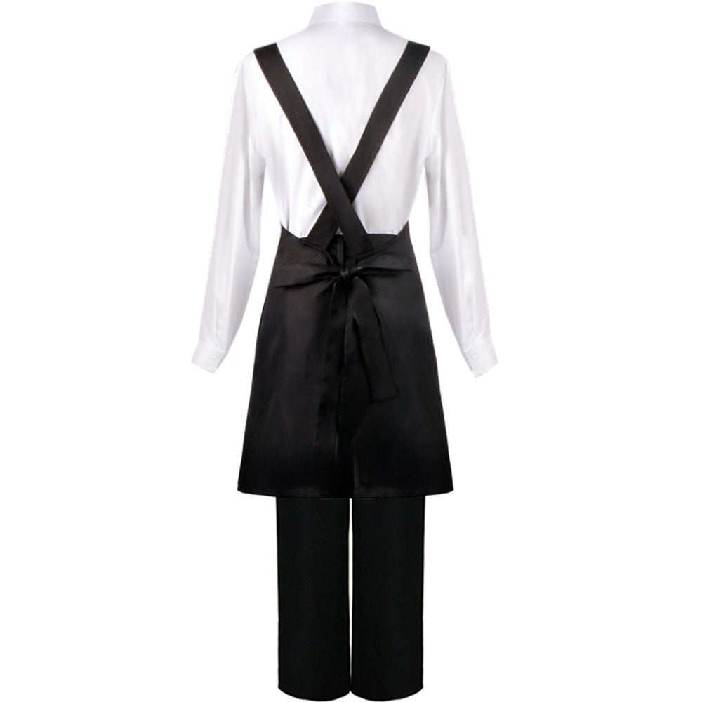 Chainsaw Man Costume Higashiyama Kobeni Waiter Maid Cosplay Outfit for Women