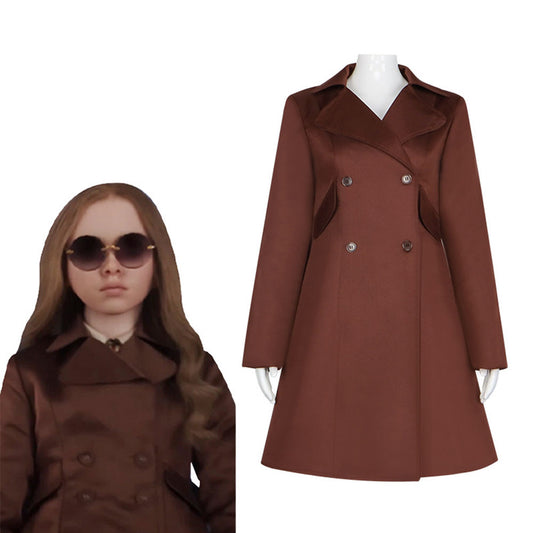 M3GAN costume Megan Cosplay Coat Jacket for Women and Kids