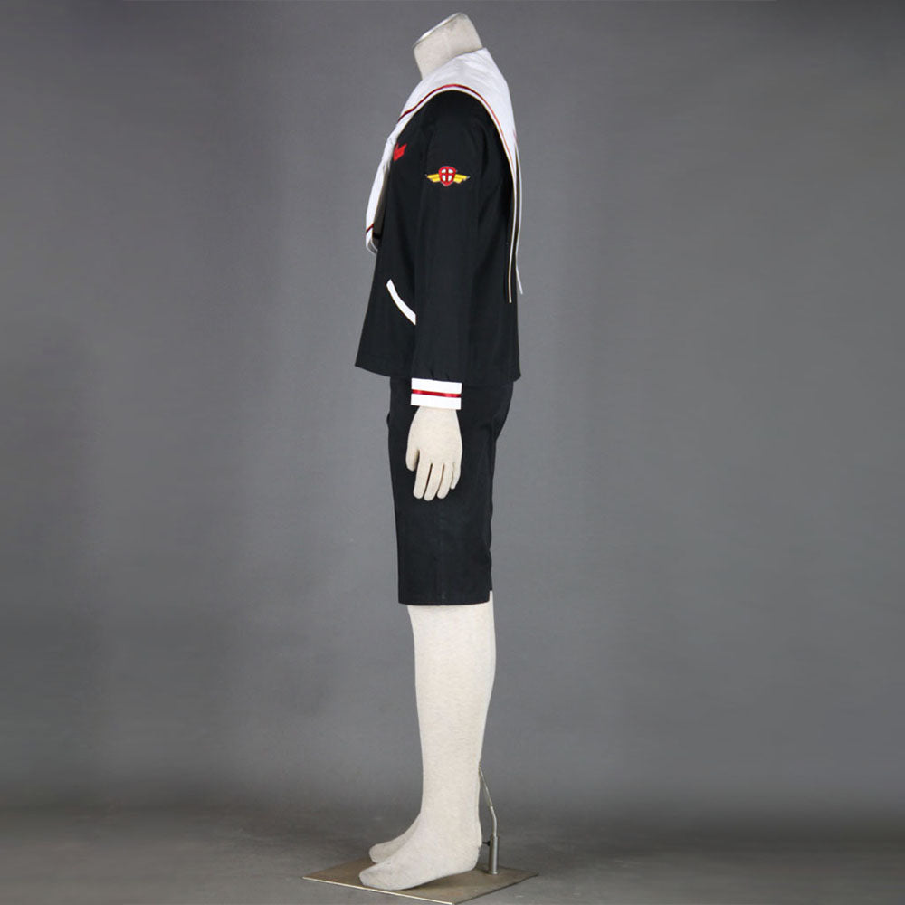 Cardcaptor Sakura Costumes LI Syaoran Cosplay Uniform full Outfit for Men and Kids