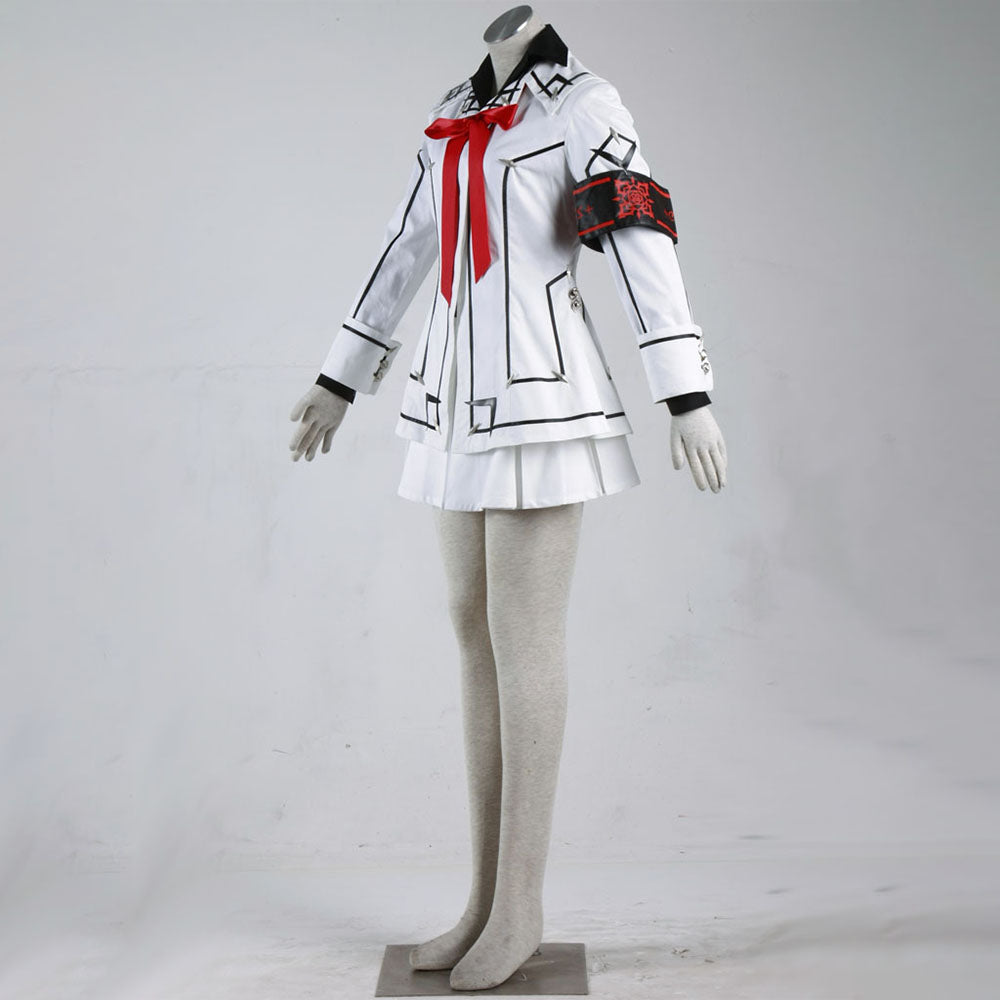 Women and Kids Vampire Knight Costume Kuran Yuki Wakaba Sayori Costume White Uniform