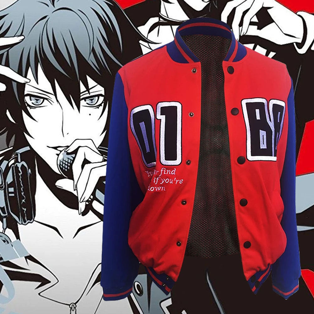 Division Rap Battle Costume Yamada Ichiro Cosplay Red Jacket for Men and Kids