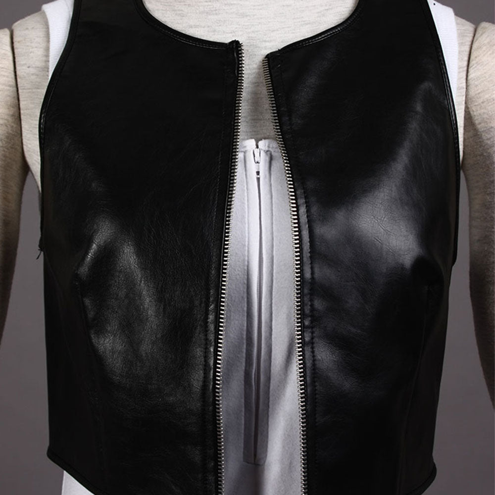 Final Fantasy 7 Costume Tifa Lockhart Cosplay Black Full Outfit for Women and Kids