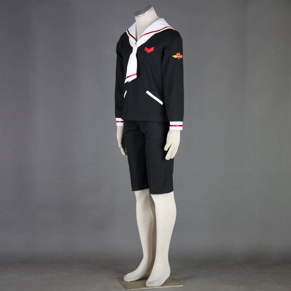 Cardcaptor Sakura Costumes LI Syaoran Cosplay Uniform full Outfit for Men and Kids