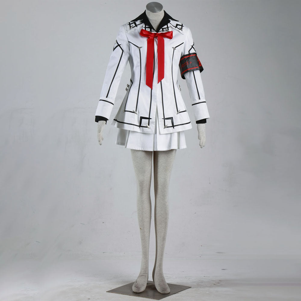 Women and Kids Vampire Knight Costume Kuran Yuki Wakaba Sayori Costume White Uniform