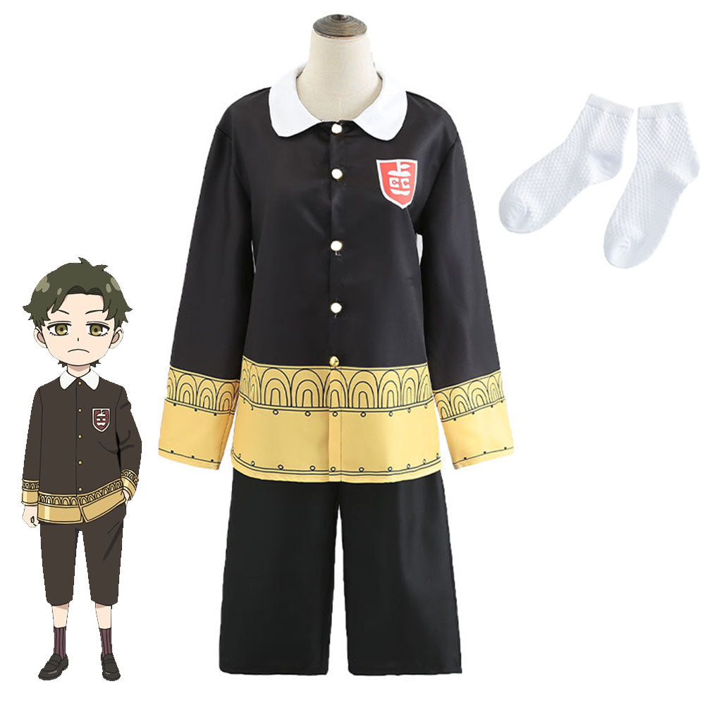 Spy x Family Costume Damian Desmond Cosplay Outfit Costume for Men and Kids