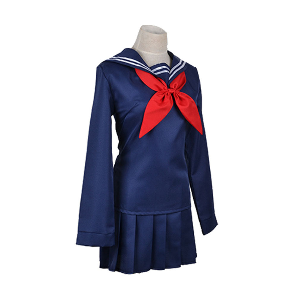 Anime My Hero Academia Himiko Toga League of Villains Costume With Wigs