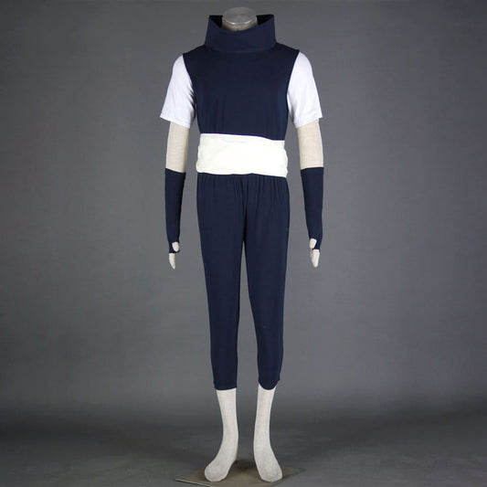 Naruto Costume Yakushi Kabuto Taking Chunin Exam Cosplay full Outfit for Men and Kids