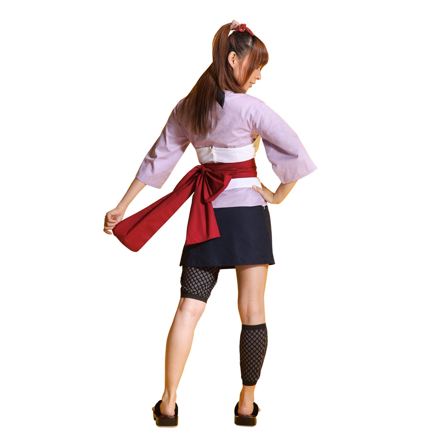 Naruto Costume Temari Cosplay full Outfit for Women and Kids