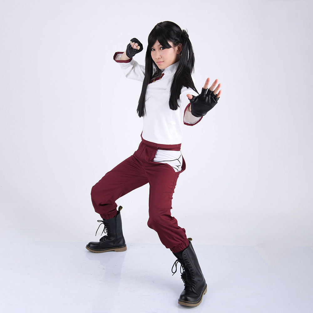 Naruto Shippuden Costume Tenten Cosplay full Outfit for Women and Kids