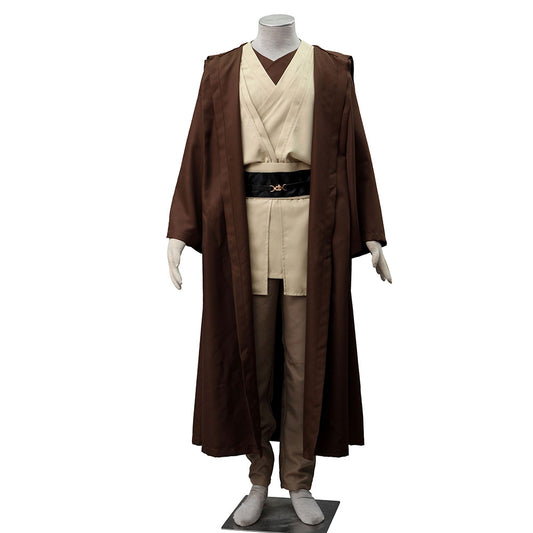 Star Wars Costume Obi-Wan Kenobi Ben Kenobi Cosplay full Outfit for Men and Kids