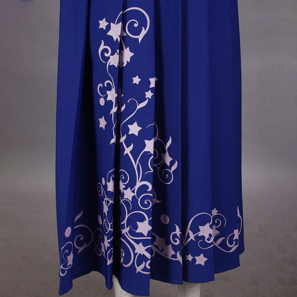 Final Fantasy X 10 Costume Yuna Cosplay Full Outfit for Women and Kids