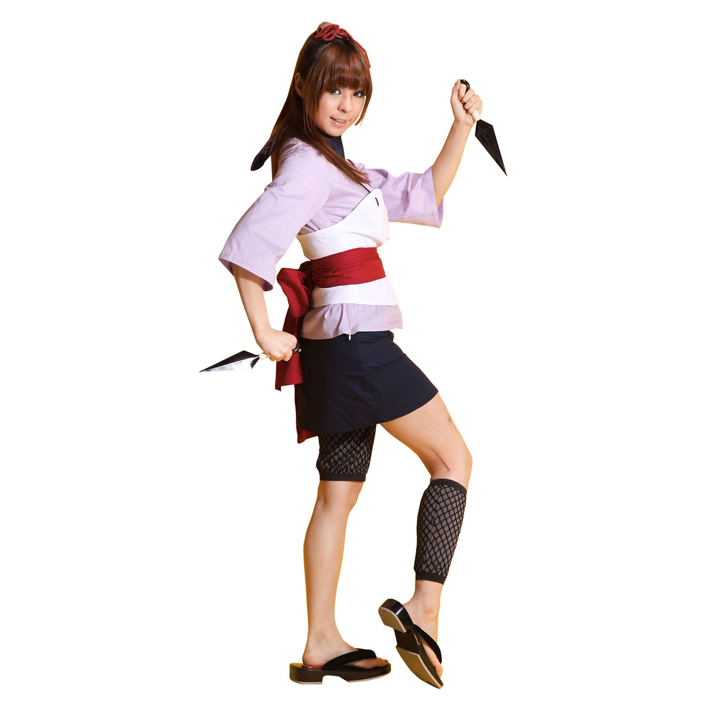 Naruto Costume Temari Cosplay full Outfit for Women and Kids