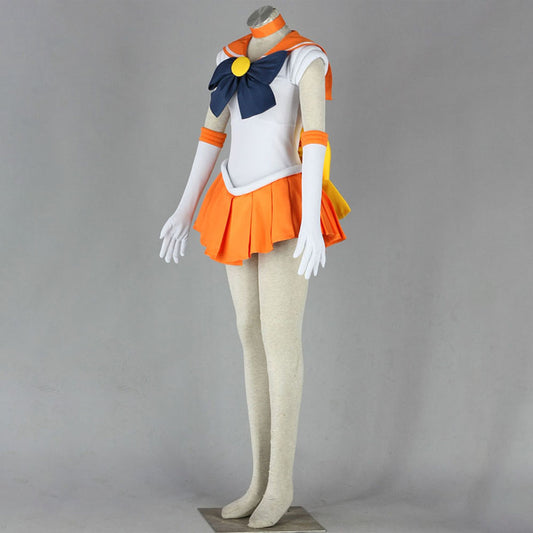 Women and Kids Sailor Moon Costume Sailor Venus Aino Minago Cosplay with Accessories