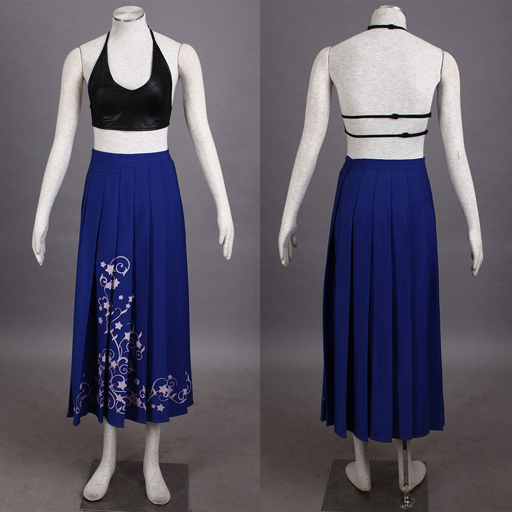 Final Fantasy X 10 Costume Yuna Cosplay Full Outfit for Women and Kids