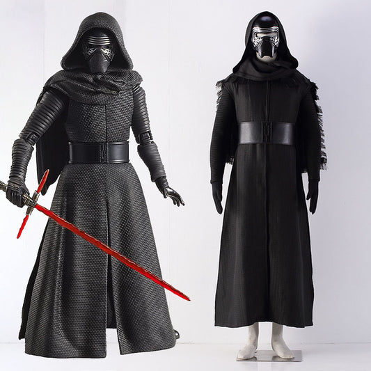 Star Wars Costume Kylo Ren Cosplay full Outfit With Mask for Men and Kids