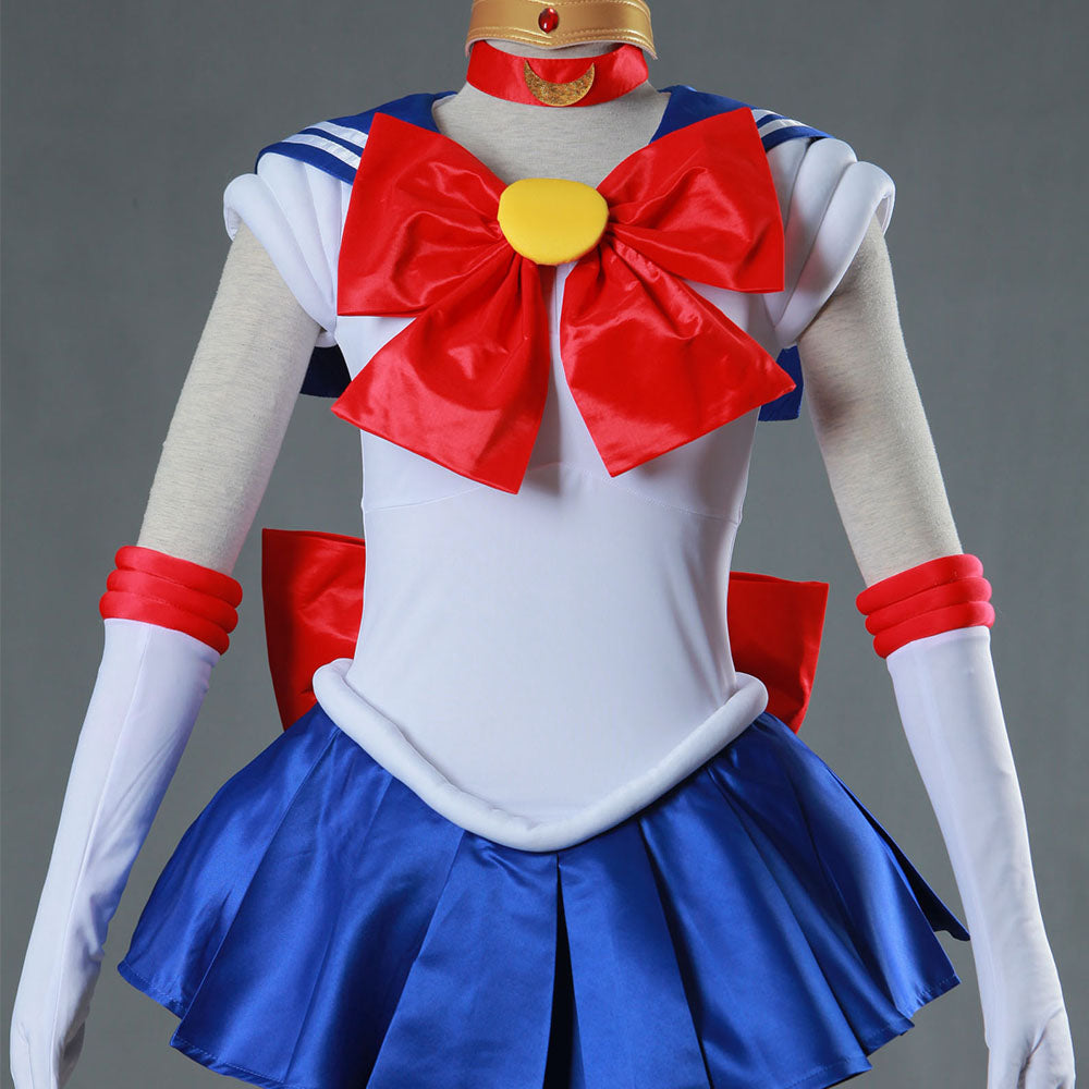 Women and Kids Sailor Moon Costume Sailor Moon Tsukino Usagi Cosplay with Accessories