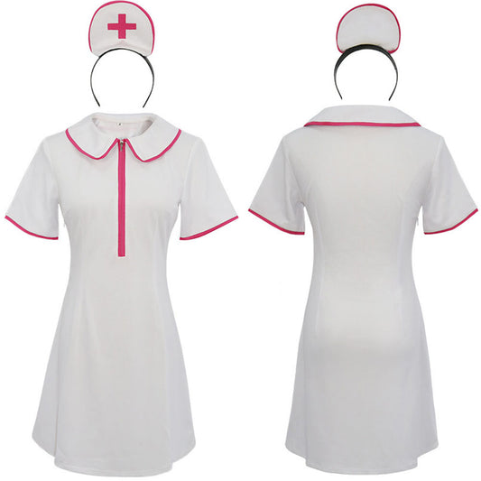 Chainsaw Man Costume Makima Cosplay Nurse Suit with Accessories for Women