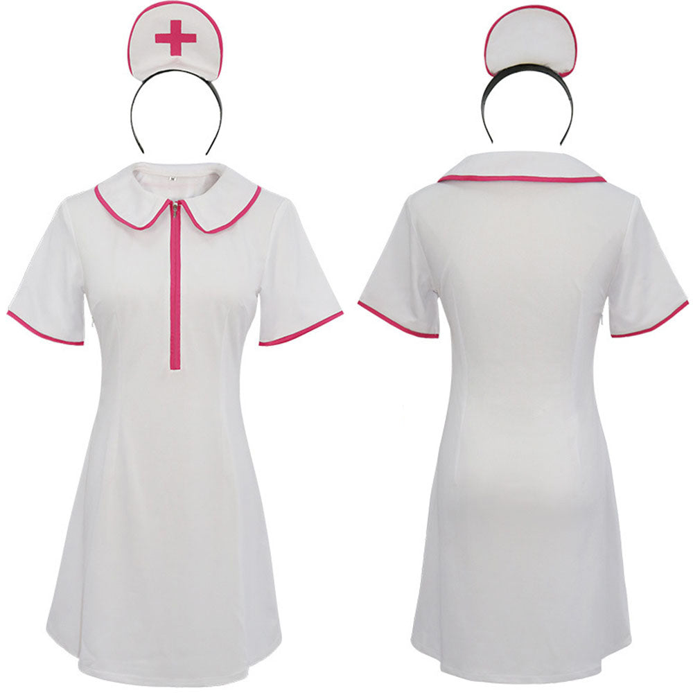 Chainsaw Man Costume Makima Cosplay Nurse Suit with Accessories for Women