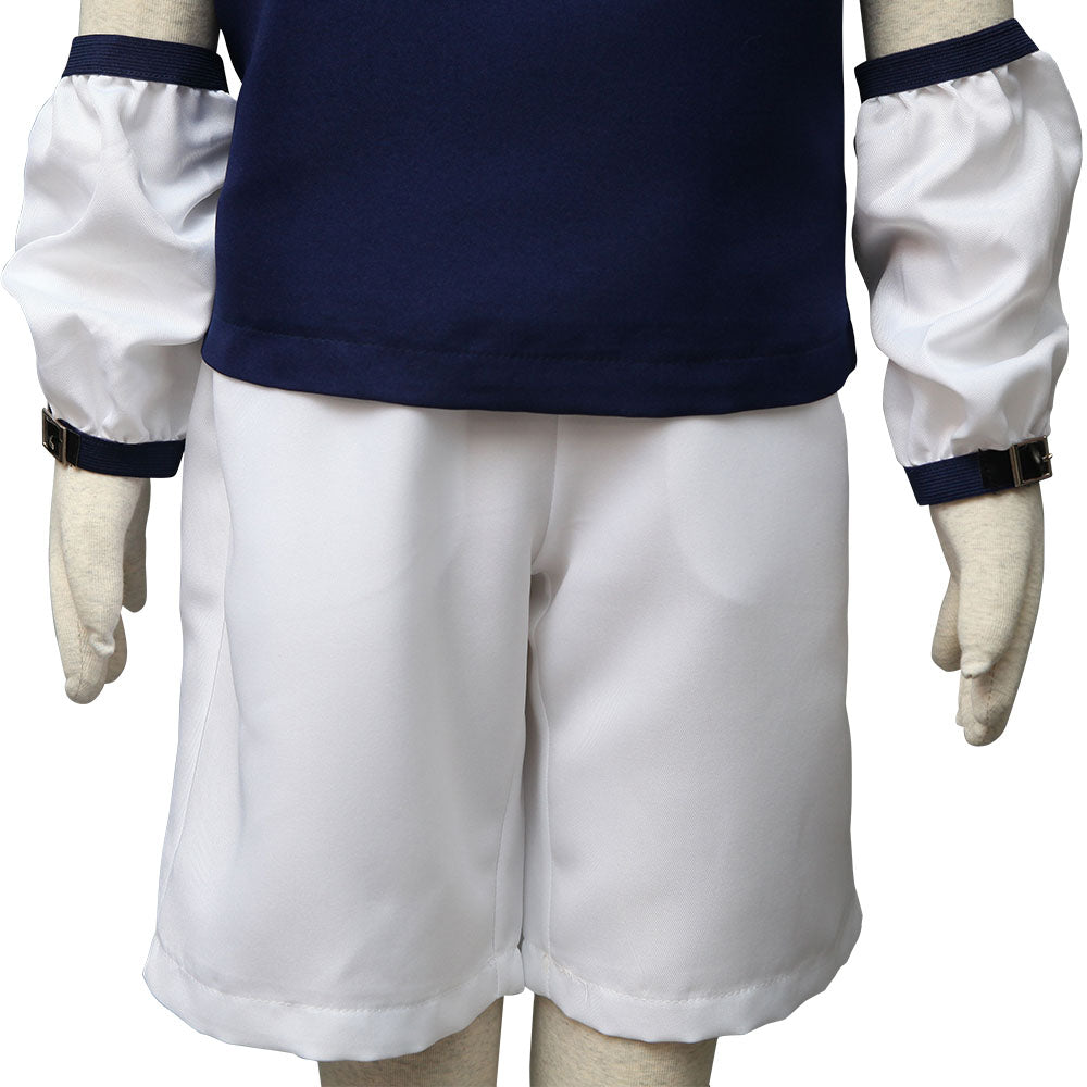 Naruto Costume Childhood Uchiha Sasuke Cosplay full Outfit for Men and Kids