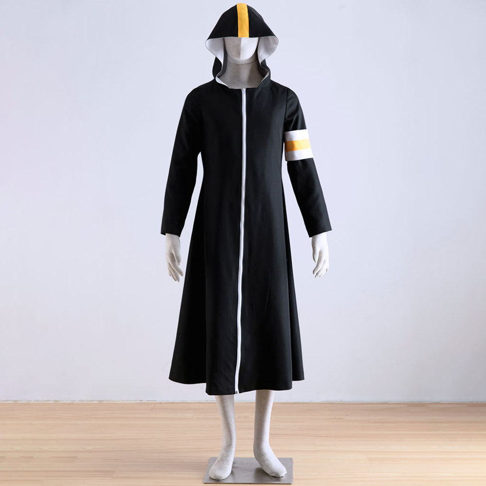 Anime One Piece Costume Trafalgar Law Cosplay Cloak Robe with Hat for Men