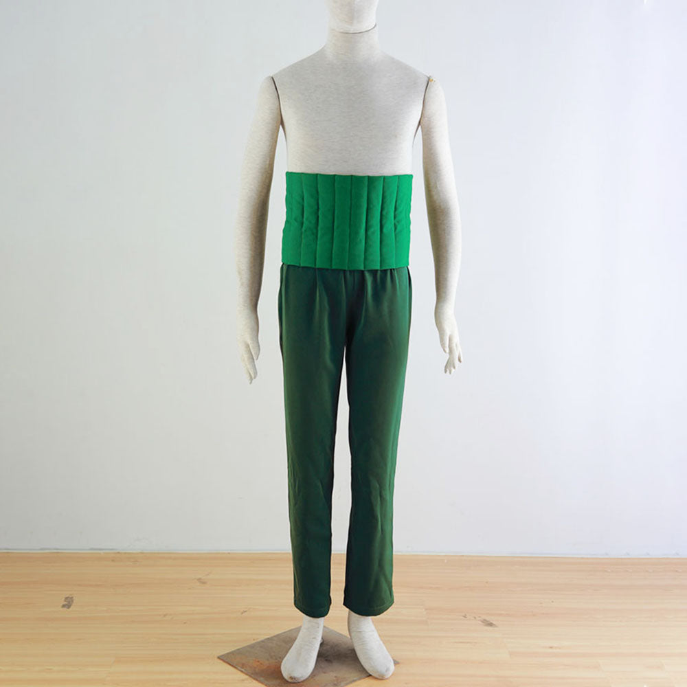 Roronoa Zoro Cosplay Set for Men and Kids One Piece Costume