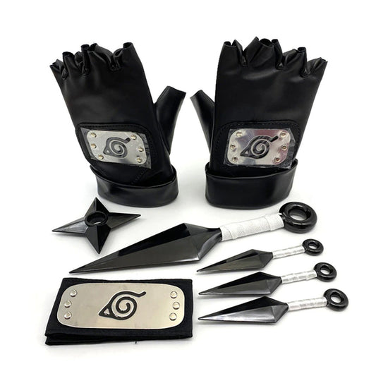 Naruto Costume Kakashi Naruto Sasuke Cosplay White Handle Accessories