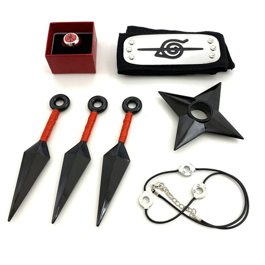 Naruto Shippuden Costume Itachi Cosplay full Accessories