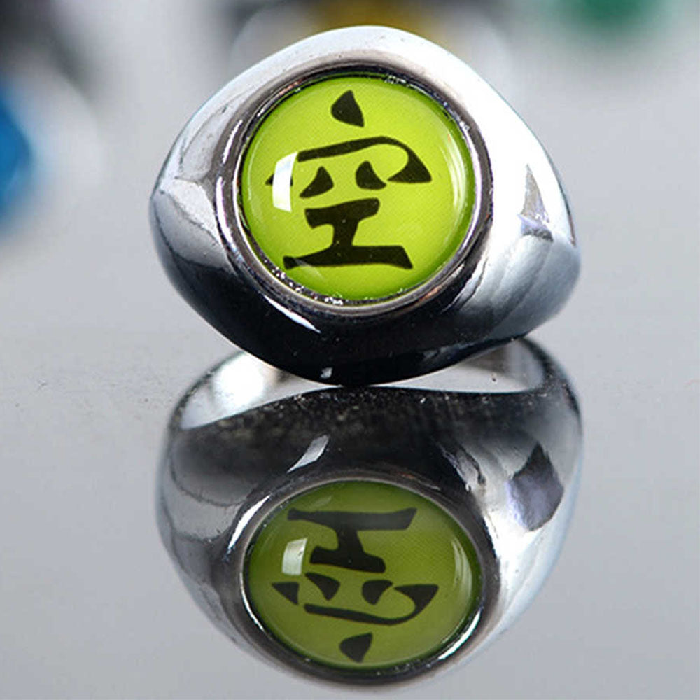 Naruto Costume Accessories 10 Akatsuki Members Cosplay Rings with Box Itachi Obito Cosplay