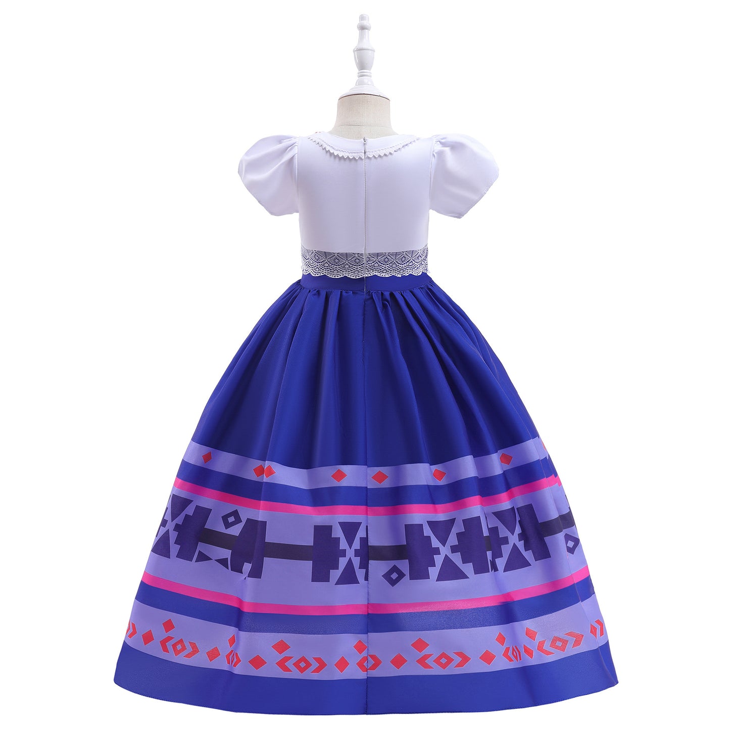 Kids Encanto Costume Luisa Cosplay Girls Birthday Princess Fancy Dress